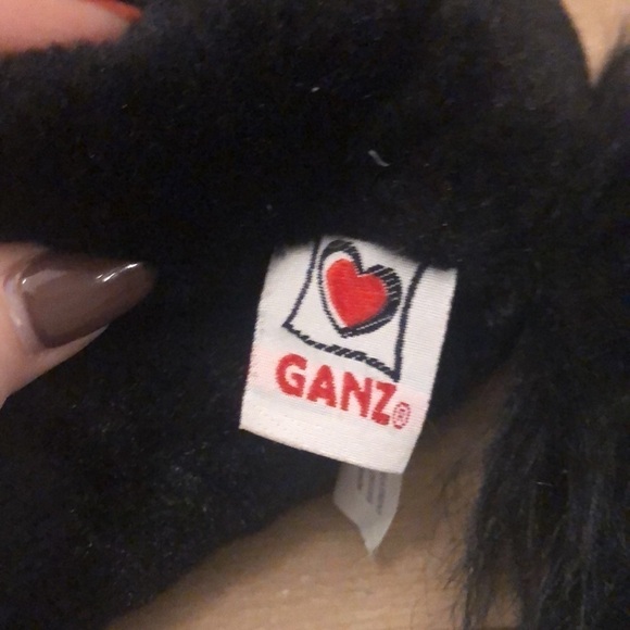 Ganz Black Stallion Horse Plush Webkinz No Code Pony Stuffed Animal - Picture 7 of 10